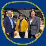 Altenburger Buchquartett mit Dr. Roland Krischke, Birgit Seiler und Dr. Kristin Jahn (v. l.)
